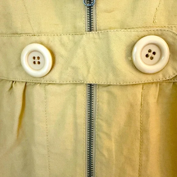 Anthropologie | Mustard Yellow Hooded Jacket by Sanctuary, Size Medium - Picture 3 of 8